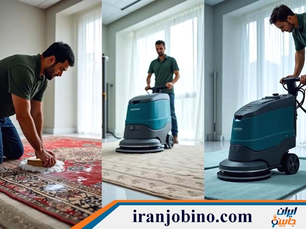 قالیشویی در خواجه نصیر و حقوقی تهران