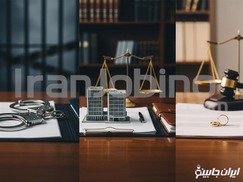 وکیل با تخصص های متفاوت