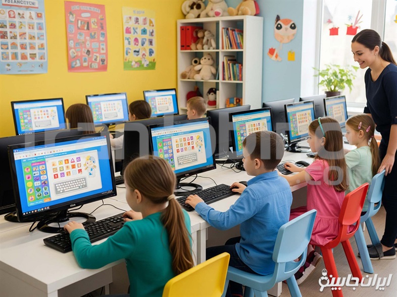 کلاس کامپیوتر برای کودکان