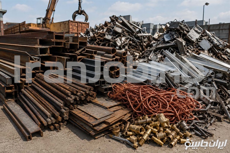 خریدار ضایعات فلزی و آهن