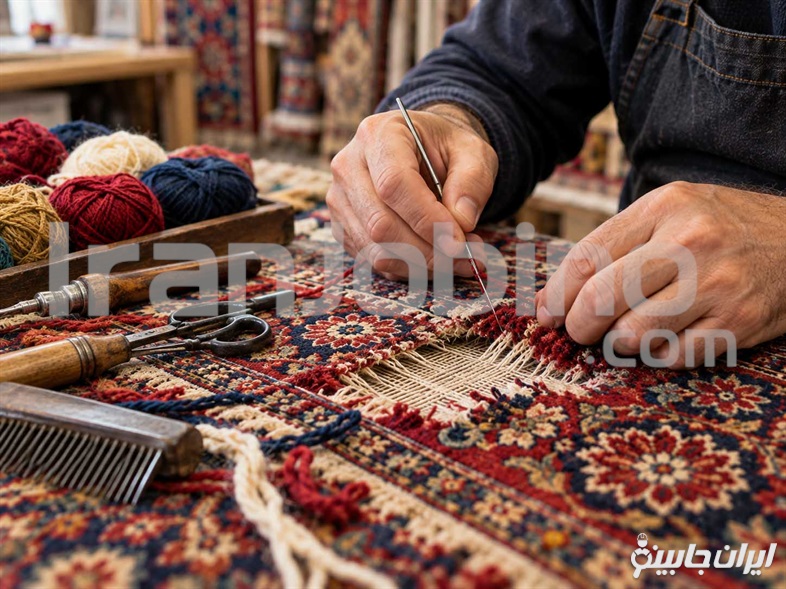 رفوگری فرش