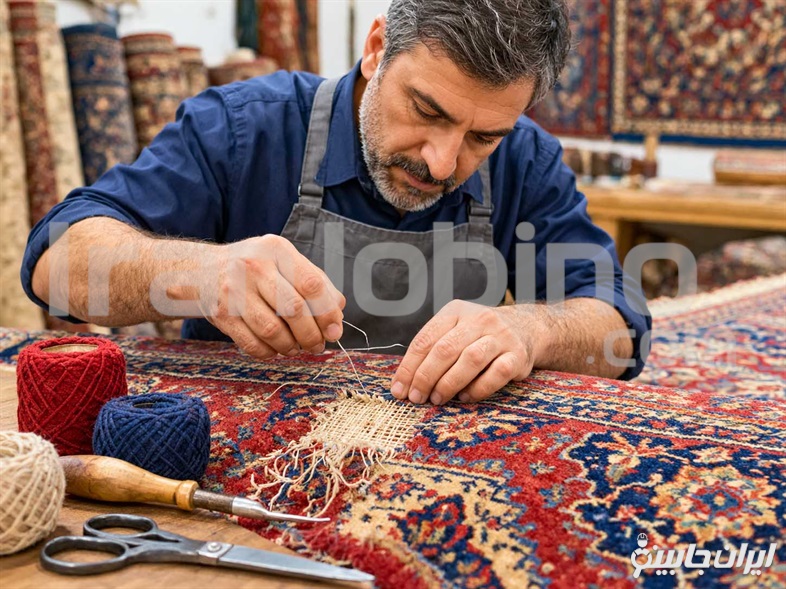 مراحل رفوگری