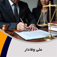 علی وفادار گروه  وکیل و مشاور حقوقی