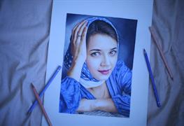 نمایش توضیحات آموزش مدادرنگی