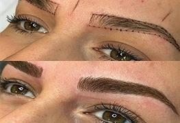 نمایش توضیحات فیبروز ابرو (میکروبلیدینگ)