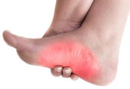 نمایش توضیحات درمان درد کف پا