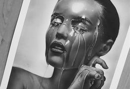 نمایش توضیحات آموزش طراحی سیاه قلم