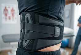 نمایش توضیحات ساخت و ارائه انواع کمربند های طبی