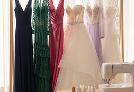 نمایش توضیحات دوره ی آموزشی دوخت لباس شب و عروس