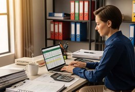 نمایش توضیحات دوره کمک حسابدار