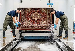 نمایش توضیحات شستشوی انواع فرش دستباف، ماشینی و گل ابریشم