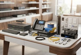 نمایش توضیحات فروش و خدمات نصب شبکه اکتیو و پسیو و ویپ