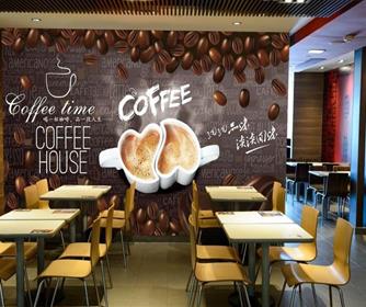 نمونه ای از دکوراسیون کافی شاپ و آتلیه
