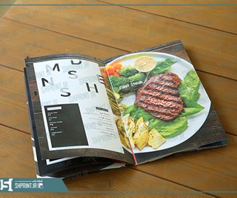 چند نمونه فلایر و منو