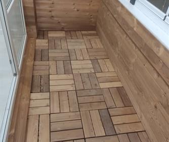 نمونه کارهایی از پارکت و قرنیز